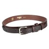 Boston Leather Men's Basketweave Leather Ranger Belt - 3 of 4
