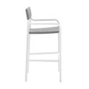 Modway Raleigh Stackable Outdoor Patio Aluminum Bar Stool - 2 of 4