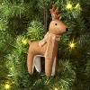 Christmas Fabric Deer Ornament Brown - Wondershop™ - 2 of 3