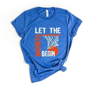 Simply Sage Market Women's Let The Madness Begin Short Sleeve Graphic Tee - 1 of 2