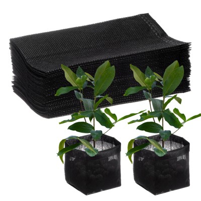 Unique Bargains Non-Woven Fabric Durable Multipurpose Plant Nursery Bags