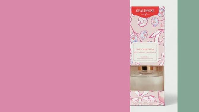 4 fl oz Pink Champagne Oil Reed Diffuser - Opalhouse&#8482;, 2 of 5, play video