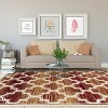 Modern Geometric Trellis Indoor Area Rug or Runner by Blue Nile Mills - 2 of 4