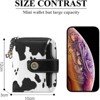 FATMOON  Women’s RFID Blocking Leather Wallet - Genuine Leather Small Bifold with Zipper Pocket & ID Window for Daily Use,Travel,Gift - 3 of 4