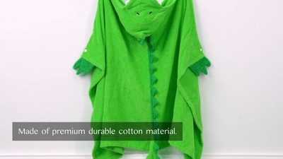 Joyfy Dinosaur Hooded Towels for Kids - Soft 100% Cotton Kids