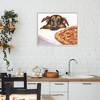 Stupell Industries German Shepherd with Pizza Framed Giclee Art - 3 of 4