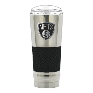 NBA Brooklyn Nets 24oz Chrome Draft Tumbler - 1 of 3