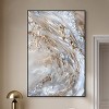 Art Remedy Parchment Tide Elegant Gold Abstract Framed - 2 of 4