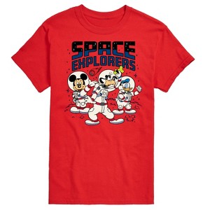 Men's - Disney - Space Explorers Short Sleeve Graphic T-Shirt - 1 of 4