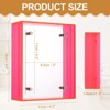 Unique Bargains Acrylic Wall Tabletop Display Floating Single Image Frame - 2 of 4