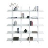 ACEPANO 70.7 in. H Home Office Open Bookcase with Five Shelves & Metal Frame-White - 4 of 4