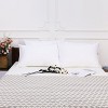 4 Pack Hidden Zippered Waterproof Pillow Protectors, Super Soft Quiet Pillow Protectors - NTBAY - 4 of 4