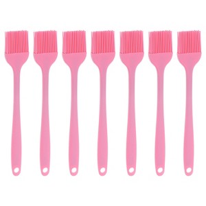 Unique Bargains Kitchen Heat-resistant Portable Silicone Pastry Brush  7 Pcs - 1 of 4