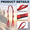Unique Bargains Nylon Pilates Climbing Daisy Adjustable Chain Yoga Extend Belt - 3 of 4
