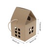 Unique Bargains House Shape Gift Bags 10 Pcs - 3 of 4