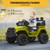 12V Kids Ride On Truck with Parent Remote Control, Spring Suspension, LED Lights, Bluetooth, Off-Road Electric Car - 2 of 4