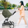 Sweet Jojo Designs Boy, Girl, Unisex/Gender Neutral 5-in-1 Multi Use Baby Nursing Cover Jungle Green and White - 3 of 4