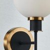 Artcraft Lighting Gem 1 - Light Sconce in  Black/Brushed Brass - 2 of 4