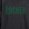 Women's - Wicked - Twisted Tree Branch Logo Lightweight French Terry Wide Neck Long Sleeve Graphic Shirt - 2 of 4