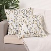 Unique Bargains Floral Pattern Decoration Pillow Cases for All Seasons 4 Pcs - 2 of 4