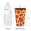 Big Dot of Happiness Giraffe Print - Safari Party Favor Popcorn Treat Boxes - Set of 12 - 2 of 4