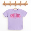 The Juniper Shop SmileyWorld Arched Varsity Youth Short Sleeve Tee - 3 of 4