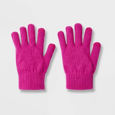 discount 64% WOMEN FASHION Accessories Gloves Pink Single VILA gloves 