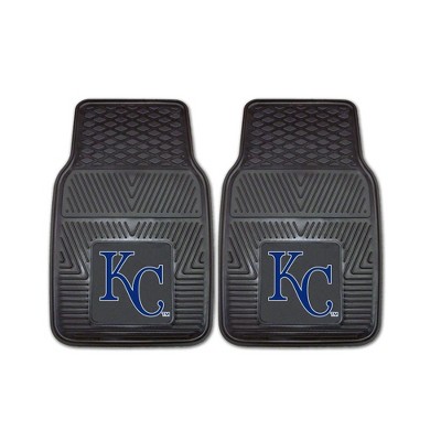 MLB Kansas City Royals Vinyl Car Mat Set - 2pc