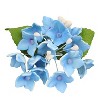 O'Creme Blue Hydrangea Spray Gumpaste Flowers - Set of 3 - 2 of 2