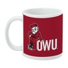 Ohio Wesleyan University Primary Logo Ceramic Coffee Mug Novelty Gift Mugs for Coffee Tea and Hot Drinks 11oz White - 3 of 4