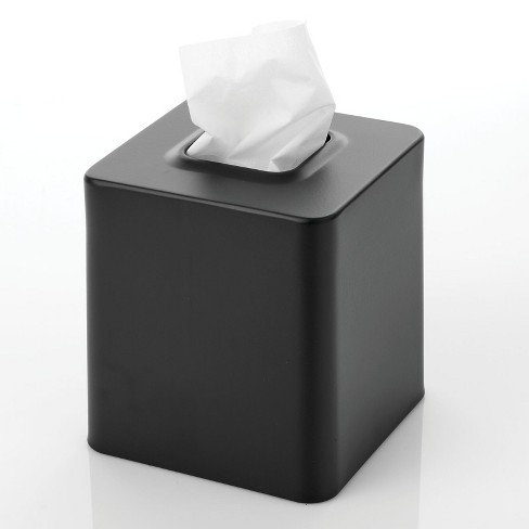 Black tissue deals box cover