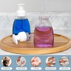 Cornucopia Brands Foaming Soap Dispensers 8.5oz / 250ml Capacity 8pk; Oval w/ White Pumps to Use w/ Soaps, Body Wash and More - 4 of 4