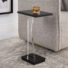 Uttermost Angle Contemporary Accent Table - 2 of 4