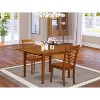 Dinette Set - Small Kitchen Table with 4 Chairs - Modern Dining Room Set - 2 of 4