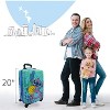 Disney's Lilo and Stitch Luggage 18 inches, Hard-sided, 360 wheels, carry on ages 3+ - 2 of 4