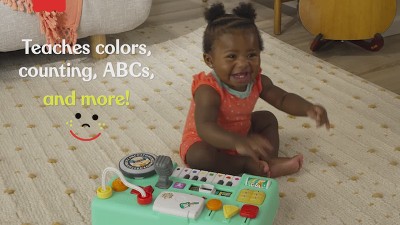 Fisher-Price Laugh & Learn Baby & Toddler Toy Mix & Learn Dj Table Musical  Activity Center With Lights & Sounds For Ages 6+ Months