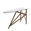 Lehman's Folding Wooden Ironing Board, Amish Made with Ironing Board Pad and Cover - 2 of 4