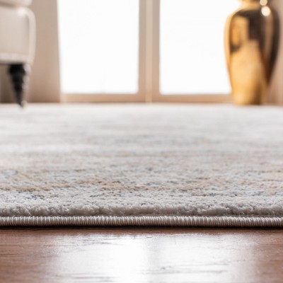 Isabella 8' x 10' Cream Beige Synthetic Area Rug