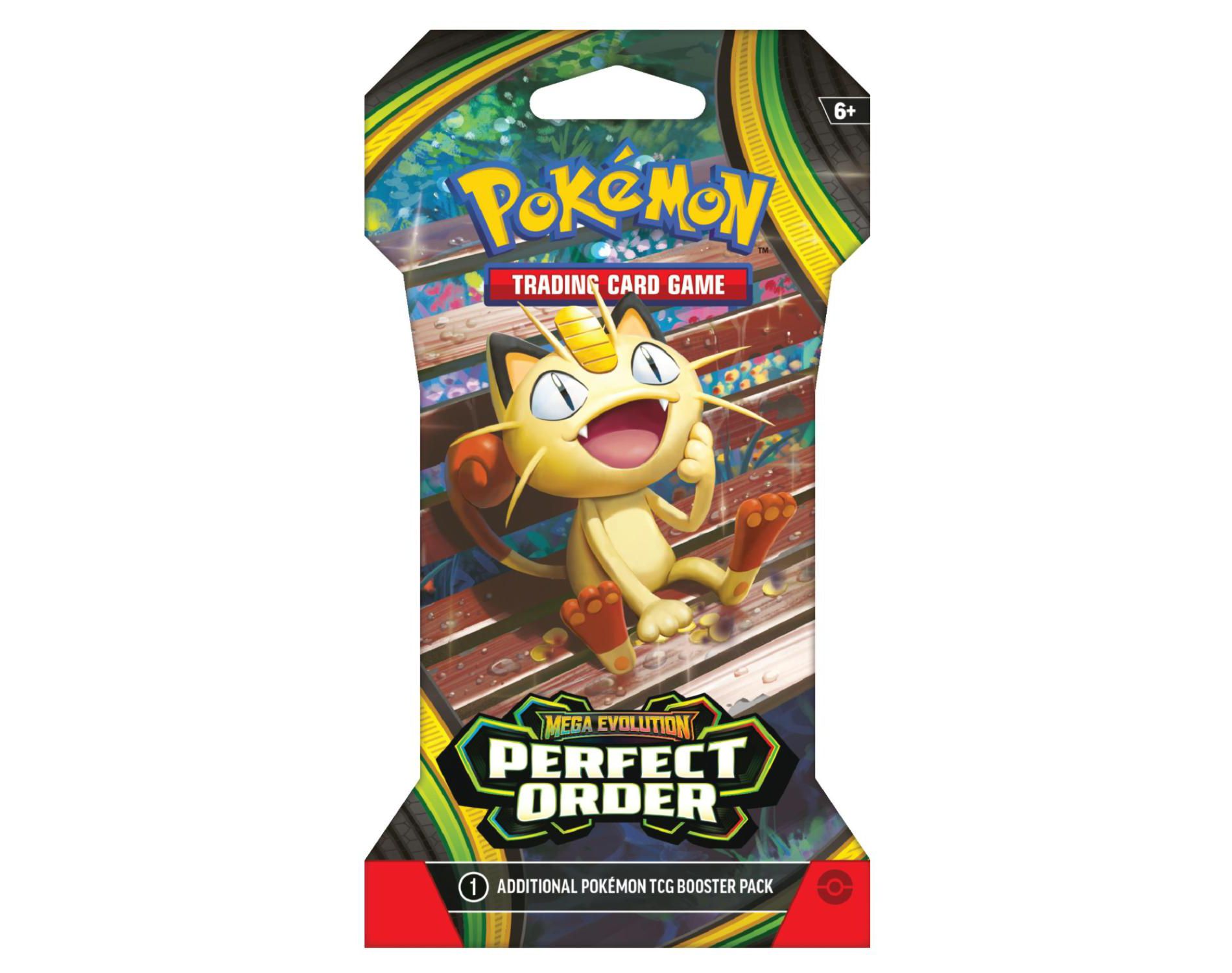 Pokemon ME3 Perfect Order Sleeved Booster Pack | Meowth ex
