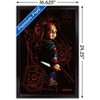 Trends International Chucky: Let's Be Friends - Knife Framed Wall Poster Prints - 3 of 4