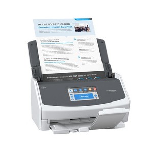 Ricoh ScanSnap iX1500 Deluxe Color Duplex Document Scanner with Adobe Acrobat Pro DC for Mac or PC, White, CG01000-299401 - 1 of 4