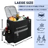 Tirrinia 21qt/27 Can Insulated Cooler Bag - Leakproof Dual Compartment, Shoulder Strap for Camping, Beach, Picnics - 4 of 4