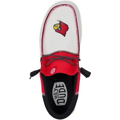 HEYDUDE Men Men's Wally Tri Louisville Cardinals , Louisville Red/Black, 11 — фото 3