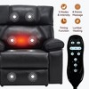 KTMBDW Dual Motor Power Lift Recliner Chair with Massage and Heat for Elderly People, Infinite Position, Hidden Cup Holders, Up to 350 LBS - 2 of 4
