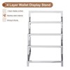 Unique Bargains Stainless Steel Home Retail Store Supplies Clutch Purse Display Stand - 3 of 4