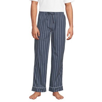 Lands' End Men's Poplin Pajama Pants