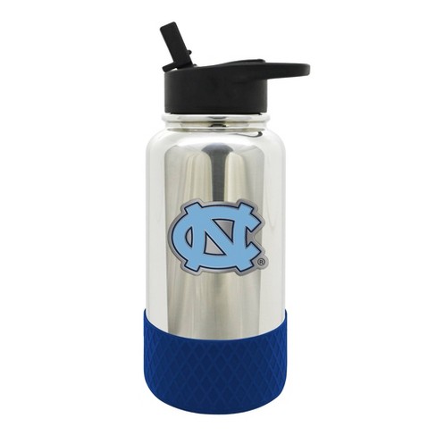 Ncaa North Carolina Tar Heels 32oz Chrome Thirst Hydration Water Bottle ...