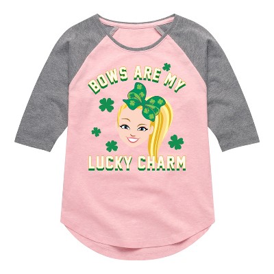 JoJo Siwa Lucky Charm  - Light Pink/Ath Hea - 3T