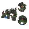 Unique Bargains Aquarium Terrariums Mountain for Fish Tank Landscape Decoration Green Gray 5.91" 1pcs - 3 of 4