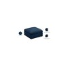 Meridian Furniture,Plush Velvet Standard Comfort Modular Ottoman - 4 of 4